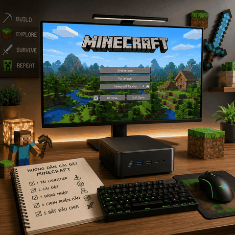 Tải Minecraft PC Bản Chính Thức Nhanh Gọn