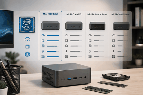 Mini PC Intel i7 Hiệu Năng Mạnh Cho Công Việc
