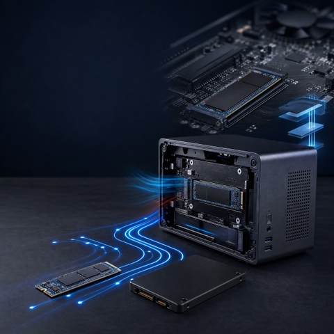 SATA, M.2 và PCIe NVMe trên Mini PC: Cách chọn SSD đúng