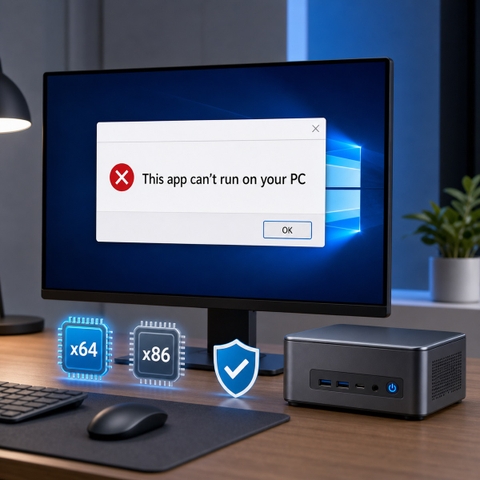 This App Can’t Run on Your PC: Cách Sửa An Toàn