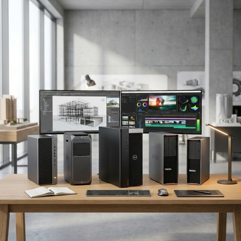 Mua Máy Trạm Workstation 2026 Top 5 Lựa Chọn Đáng Mua