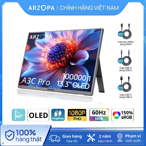 Màn Hình Di Động ARZOPA A3C Pro OLED 13.3" FHD