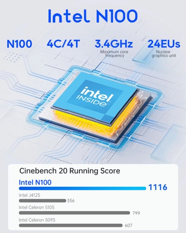 AOOSTAR R1 2 Bay 40TB specs