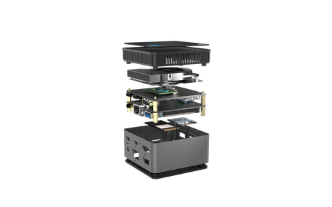 Morefine M6S N150 type C 12GB DDR5 NVME Win11 PRO Nhỏ Gọn USBC Mini PC
