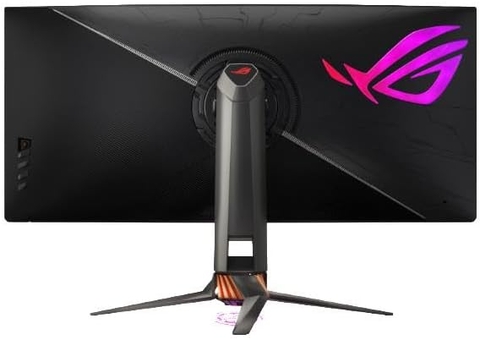 Màn hình chuyên game HDR siêu rộng ROG Swift PG35VQ – 35” 21:9 (3440 x 1440), FALD 512 vùng chiếu sáng, Độ sáng đỉnh 1000nit, Có thể ép xung 200Hz, 2ms, G-SYNC Ultimate, DisplayHDR1000 ™, Quantum-dot, Điều khiển quạt thông minh, Aura Sync, Bộ khuếch đại Hi-fi-grade ESS