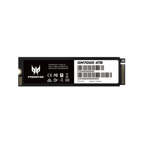 Ổ cứng SSD Acer Predator GM7000 PCIe Gen4 x4 NVMe M.2 GM7000 Bảo Hành 5 Năm Chính Hãng VN