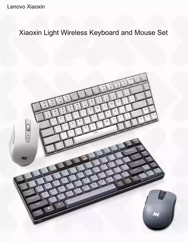 Bộ bàn phím và chuột không dây Lenovo Xiaoxin K1 (Hàng nội địa)