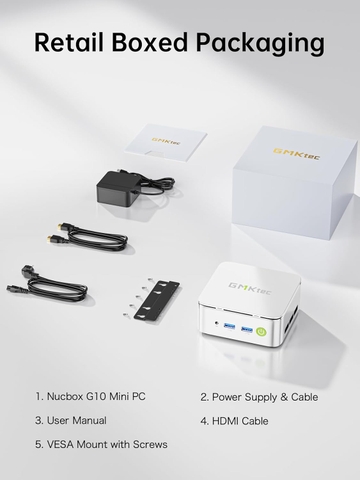 Mini PC GMK NUCBOX G10 R5 3500U