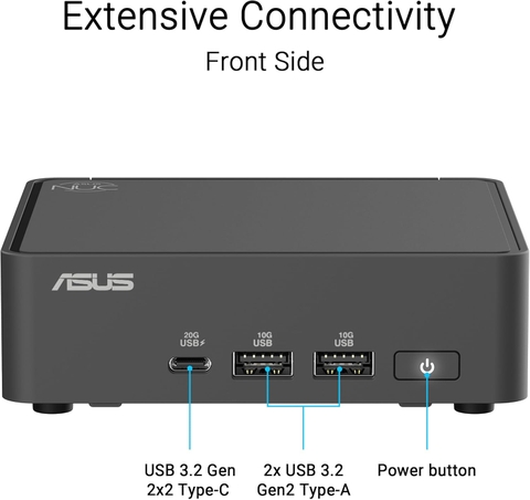Mini PC Asus NUC 15 PRO Slim BNUC15CRLIP00000 intel U300: Sức Mạnh Intel Thế Hệ Mới Trong Thân Hình Siêu Nhỏ Gọn