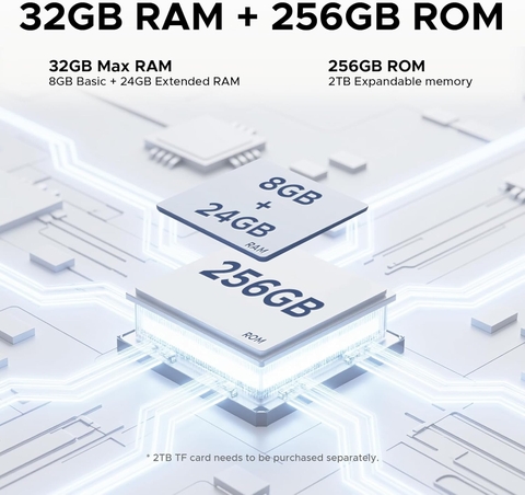 DOOGEE Tab E3 Pro – Máy Tính Bảng Android 15 Siêu Mỏng, Màn Hình Lớn 13 inch, Pin 11000mAh, RAM 32GB, Gemini AI, Hiệu Năng Đỉnh Cao