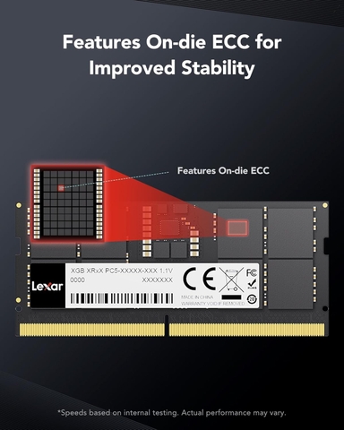 RAM LEXAR DDR5 Sodimm 4800MT/s dùng cho Mini PC, Laptop