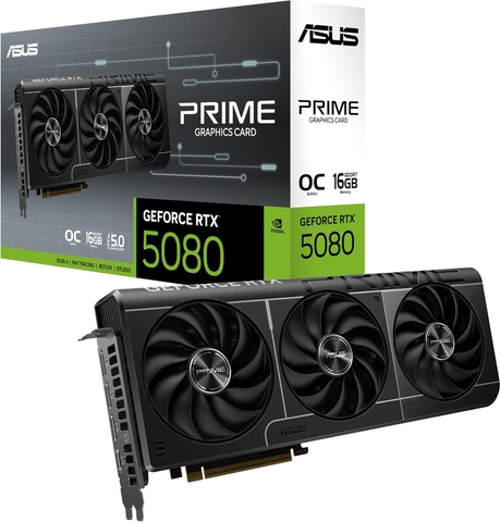 ASUS Prime GeForce RTX™ 5080 16GB GDDR7: Hiệu năng đỉnh cao trong thiết kế SFF-Ready