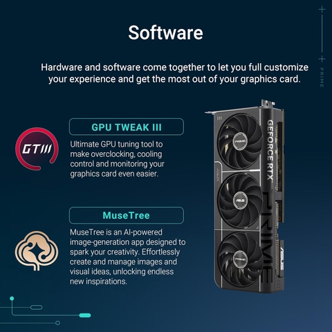 ASUS Prime GeForce RTX™ 5080 16GB GDDR7: Hiệu năng đỉnh cao trong thiết kế SFF-Ready