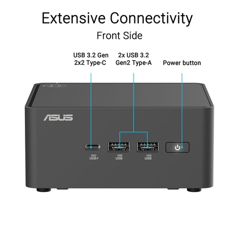 Mini PC ASUS NUC 15 Pro Core 5 210H RNUC15CRHC500000I tối giản hóa không gian làm việc, hiệu suất xử lý cao