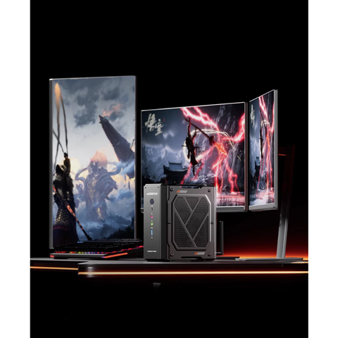 Aoostar GOD X Gaming Minii PC | GPU RX 6600LE - RYZEN 9 6900HX | Đồ Hoạ Cao Cấp Cho Gamer, Creator