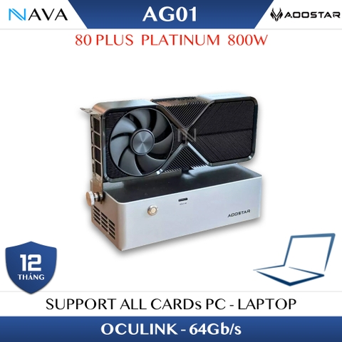 eGPU AOOSTAR AG01 OCulink - PSU 800W