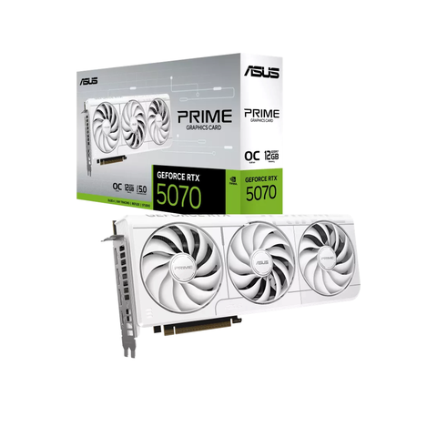 Card đồ họa ASUS Prime GeForce RTX 5070 12GB White