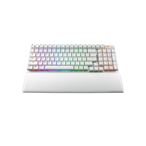 Bàn phím Asus ROG STRIX SCOPE II 96 - Không dây 3 mode, ROG NX Snow, Đen