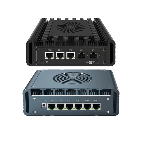 PC Router Beikong G48S/G31F - Intel N100 - 6 LAN 2.5Gbps