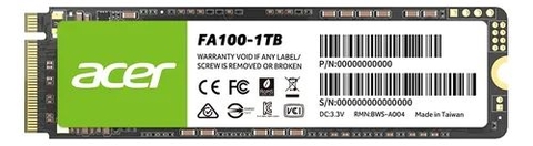 SSD 1TB NVMe PCIe Gen4 ACER FA200 Tốc độ vượt trội lên đến 7200/6200 MB/s, Dung lượng lớn và Giá trị tối ưu cho mọi nhu cầu
