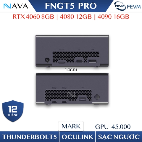 eGPU FEVM FNGT5 PRO RTX4060 8G/ RTX4080 12G/ RTX4090 16GB