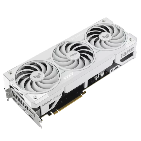 ASUS TUF Gaming GeForce RTX™ 5070 Ti 16GB White OC Edition TUF-RTX5070TI-O16G-WHITE-GAMING: Sắc Trắng Tinh Tế, Bền Bỉ Chuẩn Quân Sự