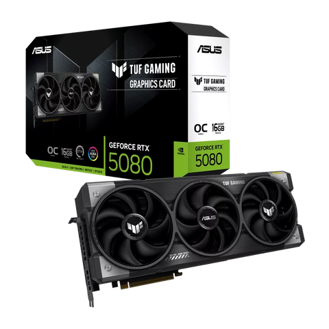 ASUS TUF Gaming GeForce RTX™ 5080 16GB GDDR7 OC Edition: Hiệu Năng Vững Chắc, Độ Bền Cao
