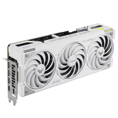 ASUS TUF Gaming GeForce RTX™ 5070 Ti 16GB White OC Edition TUF-RTX5070TI-O16G-WHITE-GAMING: Sắc Trắng Tinh Tế, Bền Bỉ Chuẩn Quân Sự