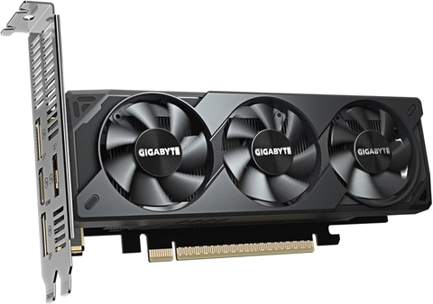 GIGABYTE GeForce RTX 5060 OC Low Profile 8G, 8GB 128-bit GDDR7, PCIe 5.0, hỗ trợ xuất 4 màn, GV-N5060OC-8GL