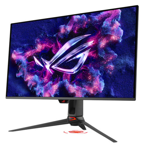 Màn hình gaming ROG Swift OLED PG32UCDM Màn hình QD-OLED 32 inch (có thể xem 31,5 inch) 4K (3840 x 2160), 240 Hz, 0,03 ms (GTG), tương thích G-SYNC®, tản nhiệt tùy chỉnh, màng graphene, độ sáng đồng đều, 99% DCI-P3, True 10-bit, 90 W Type-C® và ASUS DisplayWidget Center