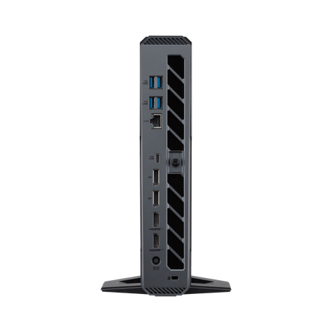 ASUS ROG GR70 Mini PC Gaming 2026 RTX 5070 LED Đậm Chất Futuristic, Tối Ưu Không Gian kết hợp giữa AMD và NVIDIA