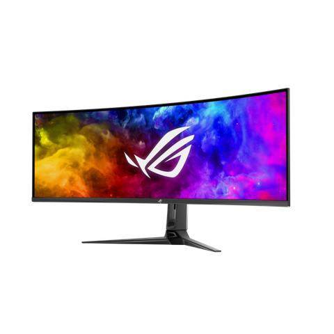 ROG Swift OLED PG49WCD 49 inch (5120x1440) Tấm nền QD-OLED cong, 144 Hz, thời gian phản hồi 0,03 ms (GTG), G-SYNC® compatible
