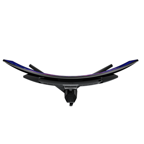 Màn hình chuyên game ROG Swift OLED PG34WCDM 34 inch (có thể xem 33,9 inch, 3440 x 1440) Tấm nền OLED cong 800R, 240 Hz, thời gian phản hồi 0,03 ms (GTG), tương thích G-SYNC®, tản nhiệt tùy chỉnh, độ sáng đồng đều, điều khiển thông minh ROG Smart KVM, Type-C® 90 W và điều khiển trung tâm ASUS DisplayWidget Center