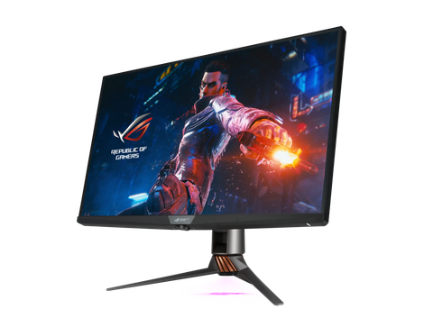Màn hình chơi game ROG SWIFT PG32UQX NVIDIA® G-SYNC® Ultimate - 32 inch 4K UHD (3840 x 2160), 144 Hz, IPS, mini LED, local dimming, công nghệ Quantum Dot, DisplayHDR™ 1400