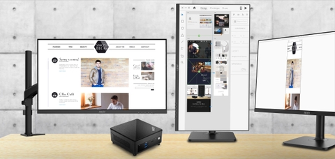 Mini PC MSI Cubi 5 12M B0A8 i5 1235U 10C/12T hiệu năng mạnh mẽ nhỏ gọn kết nối được eGPU