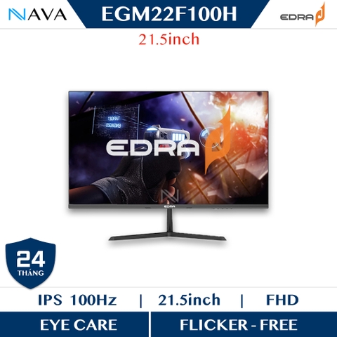Màn hình EDRA EGM22F100H 21.5inch FHD IPS 100Hz phẳng