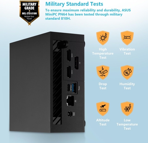 Mini PC ASUS ExpertCenter PN64-B-S7208MD-PZ01 i7 13700H DDR5 NVMe máy tính văn phòng hiệu năng mạnh mẽ nhỏ gọn di động cao