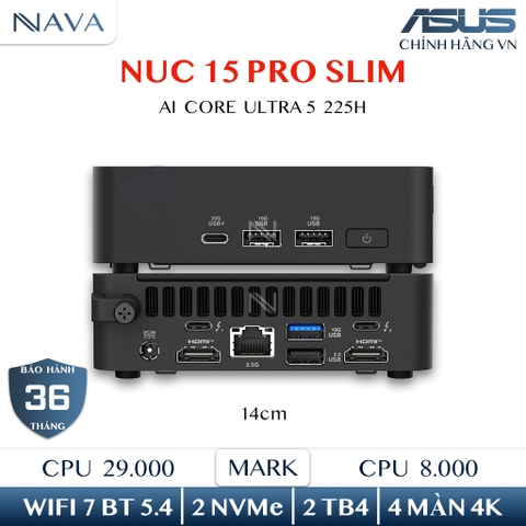 ASUS NUC 15 Pro Slim RNUC15CRSU500000I
