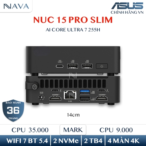 ASUS NUC 15 Pro Slim RNUC15CRSU700000I