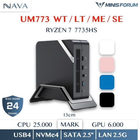 [4 Màu] Minisforum UM773 R7 7735HS