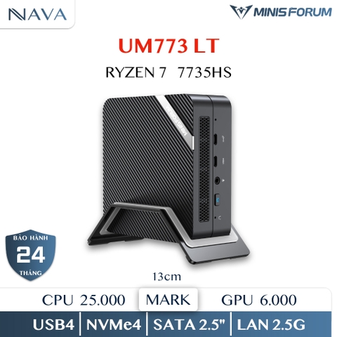 [4 Màu] Minisforum UM773 R7 7735HS