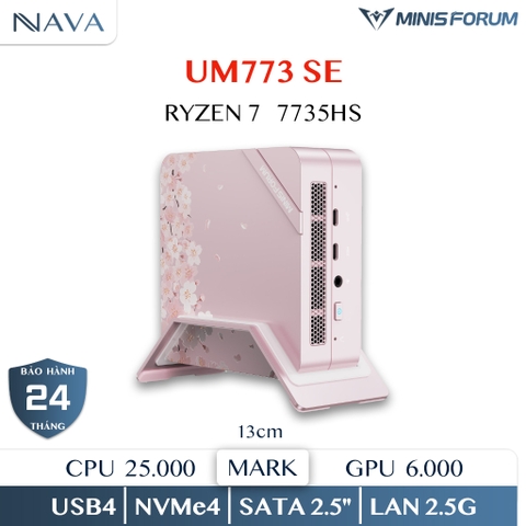 [4 Màu] Minisforum UM773 R7 7735HS