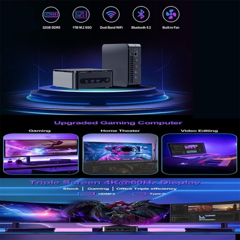 Mini PC SZBOX F1K R9 7940HS Radeon 780M