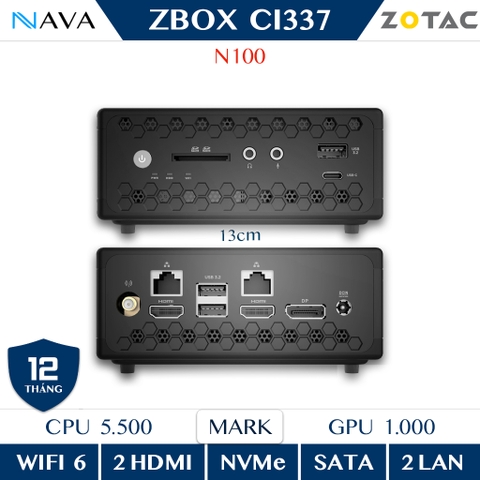 Mini PC ZOTAC NANO ZBOX-CI337