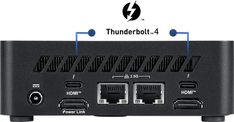 Mini PC Cubi NUC AI 1UMG Máy tính Mini AI Core Ultra 5 125H nhỏ gọn mãnh mẽ hiệu năng cao