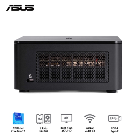 Mini PC Asus NUC12 PRO RNUC12WSHI500000I Core i5-1240P,2xDDR4-3200, 3xNVMe, SATA, 2x HDMI 2.1, 2x Thunderbolt, VESA