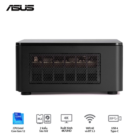 Mini PC Asus NUC12 PRO RNUC12WSHI500000I Core i5-1240P,2xDDR4-3200, 3xNVMe, SATA, 2x HDMI 2.1, 2x Thunderbolt, VESA