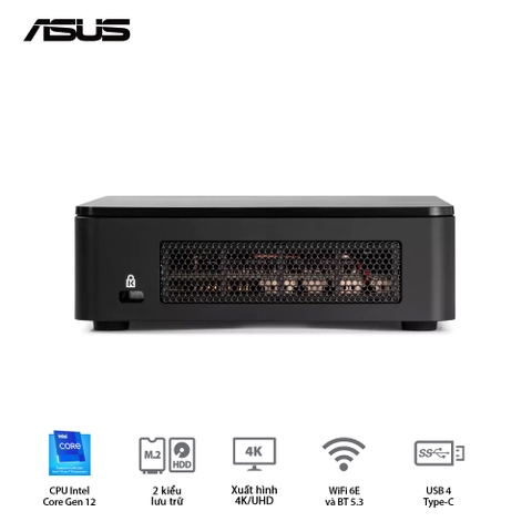 Mini PC Asus NUC12 PRO RNUC12WSHI500000I Core i5-1240P,2xDDR4-3200, 3xNVMe, SATA, 2x HDMI 2.1, 2x Thunderbolt, VESA