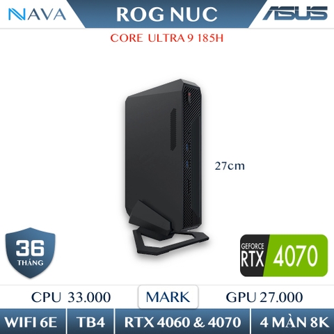 Mini PC ASUS ROG NUC 14 Performance INTEL Core Ultra 9 - RTX 4070 8GB RNUC14SRKU910001I