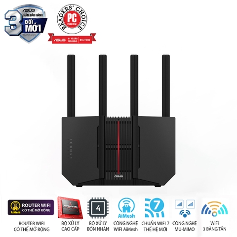 Router ASUS RT-BE92U Wi-Fi 7 BE9700